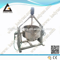 Food Industrial Steam Heating Fixed Kettle For Sea Soup